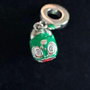 S925 Sterling Silver Pokémon Bulbasaur Charm